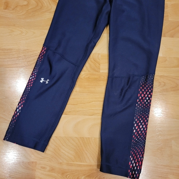 Under Armour Heatgear Compression Capri Leggings Size Small - Picture 2 of 5